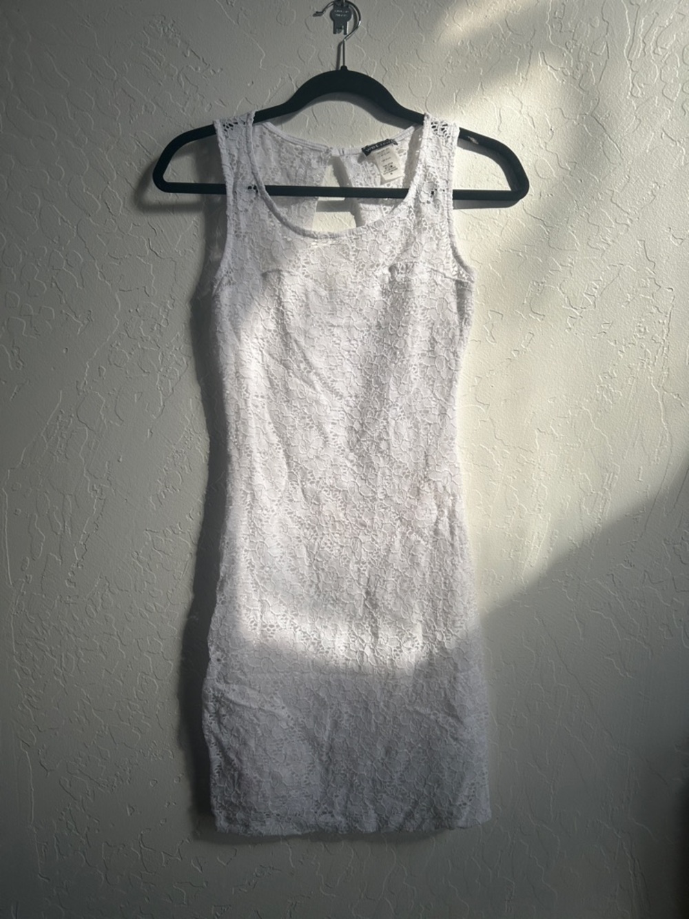 Wet Seal White Lace Mini Dress